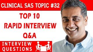 Question 32 - Mastering Clinical SAS Interview Questions: Top 10 Rapid Q&A for Success