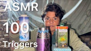 ASMR : 100 TRIGGERS IN  13 MINUTES!!