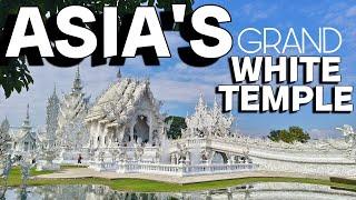 JAW DROPPING WHITE TEMPLE #thailand #travel #adventure #wanderlust #temple #architecture #design