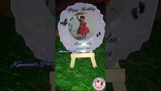 Cute Resin Birthday Frame | Resin Photo Frame | Budget Friendly Gift | Customized Gift | Unique Gift