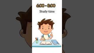 study routine || study time table for all students || #studytimetable #studyroutine