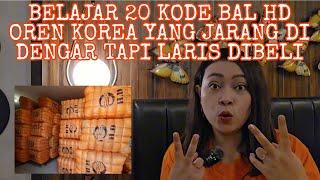 20 KODE BAL HD OREN KOREA