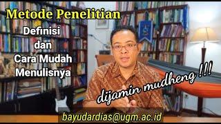 Metode Penelitian Skripsi, Tesis dan Disertasi || Eps. 6