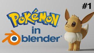 How to Import and Render 3D Pokémon Models in Blender [2.8 and Beyond]