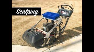 SCALPING WITH THE NEW TORO REEL MOWER || The Southern Reel Mower