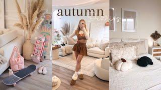 fall diaries #3 ️ cozy autumn evenings, healthy habits & cute skateboard unboxing 
