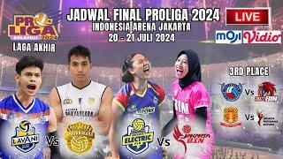 Jadwal Final Proliga 2024 ~ Lavani vs Bhayangkara & Elektrik PLN vs Jakarta Bin #proliga2024