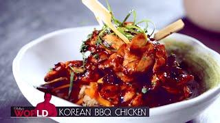 Korean BBQ Chicken - How To Make Korean Barbeque Chicken By Vicky Ratnani - Korean Chicken Recipe