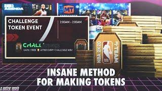 THE MOST *INSANE* METHOD ON GETTING TOKENS FAST AND EASY! NBA 2K21 MYTEAM