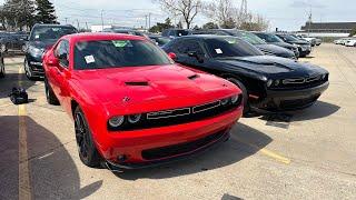 Dealer Auction Walk Around + A Pair of Dodge Challenger R/Ts CHEAP!