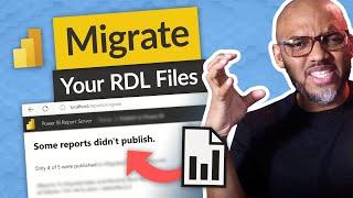 Publish/Migrate your RDL files from Power BI Report Server to the service