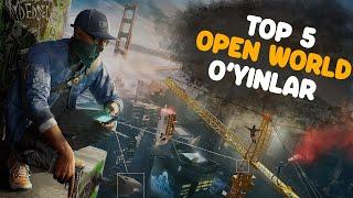 TOP 5 Open World Kompyuter O'yinlar