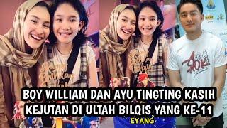 Ayu Tingting Dan Boy William Beri Kejutan Di Ulang Tahun Bilqis Yang Ke-11