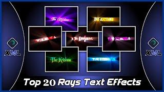 Rays text effect alight motion | alight motion text effect | xml file alight motion