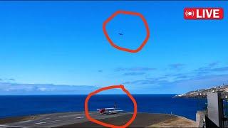 CLOSE CALL CAUSE GO AROUND B737 at Madeira Airport ️