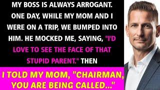 My Arrogant Boss Mocked Me, But Little Did He Know... The Truth Behind the 'Stupid Parent' Remark"