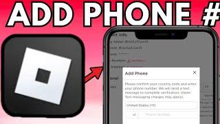 How to Fix Add Phone Number Option Missing in Roblox (Full 2024 Guide)