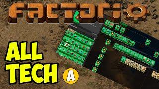 Factorio how to research all tech EASY & FAST (2024) (NO MODS)