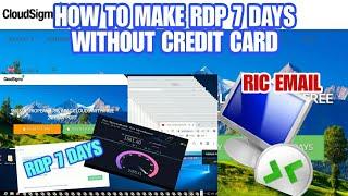 HOW TO MAKE RDP 7 DAYS WINDOWS 10 | HOW TO CREATE RDP 7 DAY