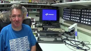 MSX Music and Konami SCC on a Philips NMS 8280 MSX 2 Computer