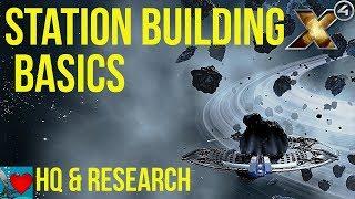 X4 Foundations Station Building Guide - Headquarters & Research