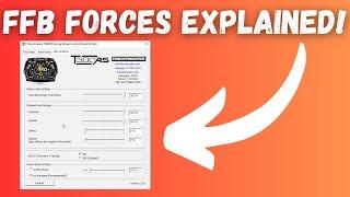 Thrustmaster Force Feedback Settings Explained | Constant, Periodic, Spring And Damper