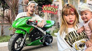 Unang NINJA BIKE sa BG HOUSE - AWAY NANAMAN 'TO!