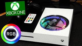 How to replace xbox one's stock fan with a rgb fan and control box (part 1) plus hdd upgrade