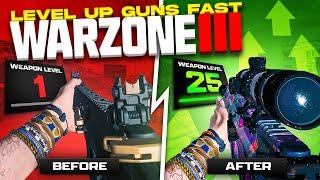 The FASTEST Way To Level Up Guns in Warzone 3!