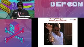 DEF CON 25 - Saif El Sherei - Demystifying Windows Kernel Exploitation by Abusing GDI Objects