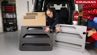 Kiravans - VW T5/T6 DoorStore Comparison (original vs second edition)