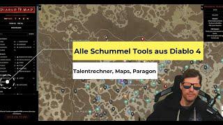 Diablo 4: Die wichtigsten Schummel-Tools (Talentrechner, Interaktive Map, Paragontafel)