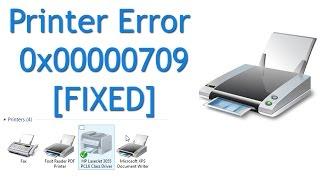 Fix Printer Error 0x00000709