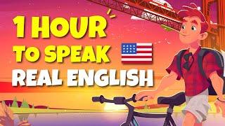 1 hour English Conversation - Improve your English with real English