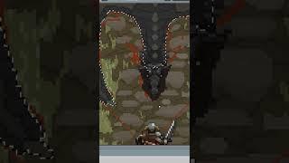 Skyrim Pixel Art Dragon Timelapse in Aseprite #skyrim #pixelart #timelapse #dragon #aseprite