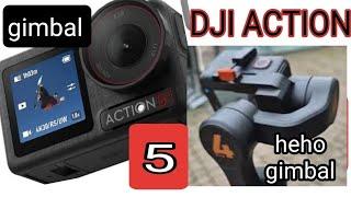 DJI OSMO Action  5  & Hohem Pro 4 Gimble