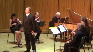 Gene Stenger, tenor, singing from Radamisto in the 2017 Handel Aria Competition