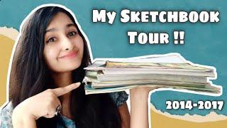 MY OLD SKETCHBOOK TOUR | NIFT ENTRANCE EXAM PREPARATION | 2020