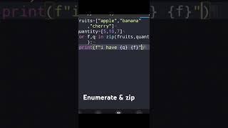 Python enumerate start