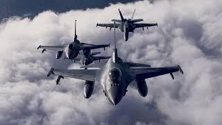 Neptune Strike Air-to-Air Training - Greek F-16s & USAF F/A-18 Super Hornets.