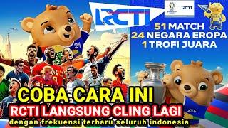 Cara Mencari Siaran Digital RCTI dengan frekuensi terbaru mnc group