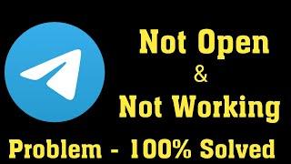 How to Fix Telegram App Not Working | Telegram Not Opening Problem in Android & ios