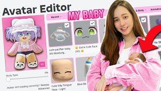 Making MY BABY a ROBLOX ACCOUNT!