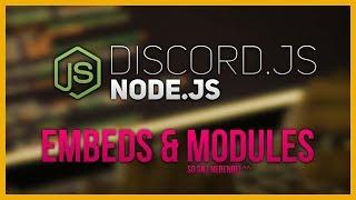 EMBEDS & MODULES  Node.Js Discord Bot - #02  (German Tutorial)