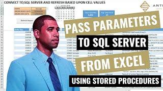 Call a SQL Server Stored Procedure using Excel Parameters