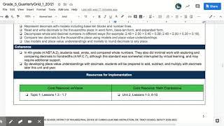 Quarterly Grid Screencast