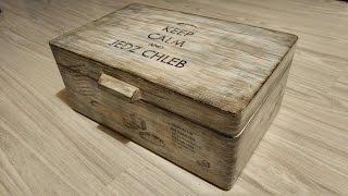 Jak zrobić drewniany chlebak / How to make wooden Bread Bin