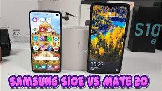 Samsung S10E vs Huawei Mate 20 Camera comparison/Screen/Size/Sound Speakers/Design! Review