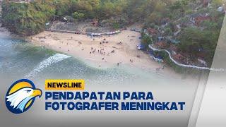 Libur Nataru Berkah Bagi Juru Foto di Pantai Kukup - [Newsline]