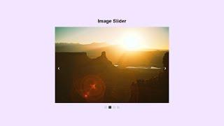 How to Create Image Slider Using HTML CSS & JavaScript - With AutoPlay & Manual Navigation Buttons